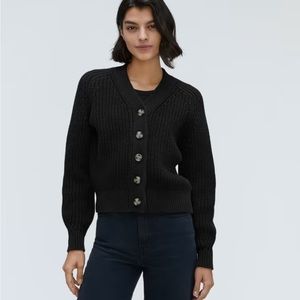 Everlane Texture Cotton Cardigan